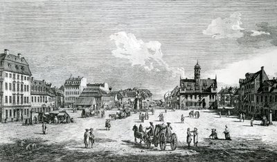 View of Dresden by Bernardo Bellotto